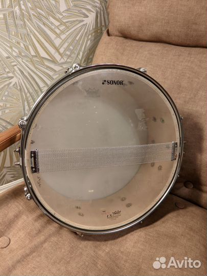 Малый барабан sonor 1007, педаль бас барабана