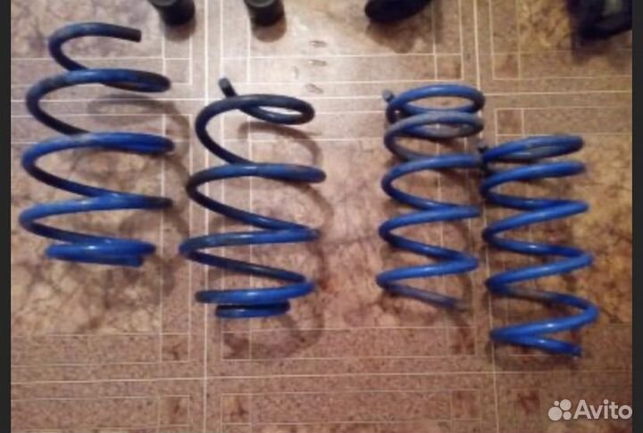 Пружины с занижением priora kalina granta