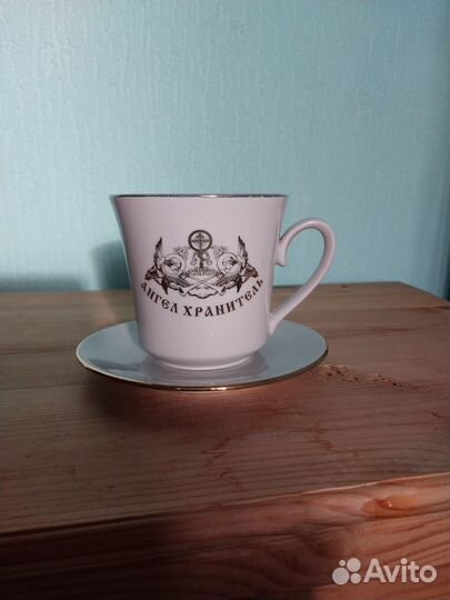 Чайная пара с ангелом