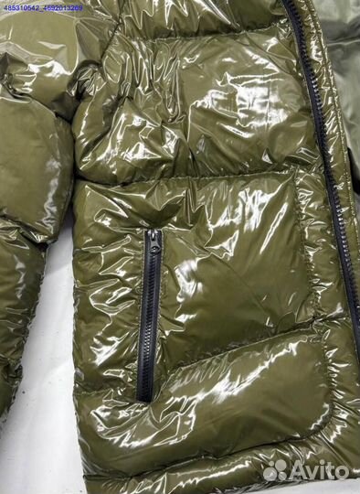 Пуховик Cole Buxton зеленый качество (Арт.97119)