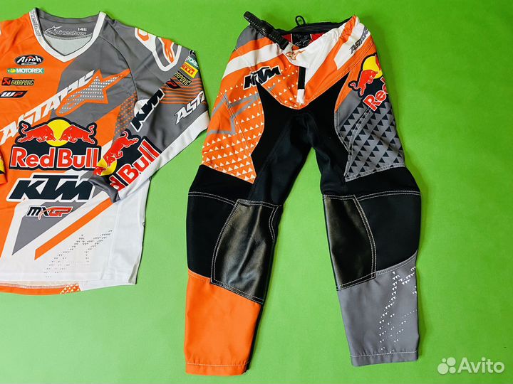 Костюм детский для мотоцикла BMX квадроцикла KTM