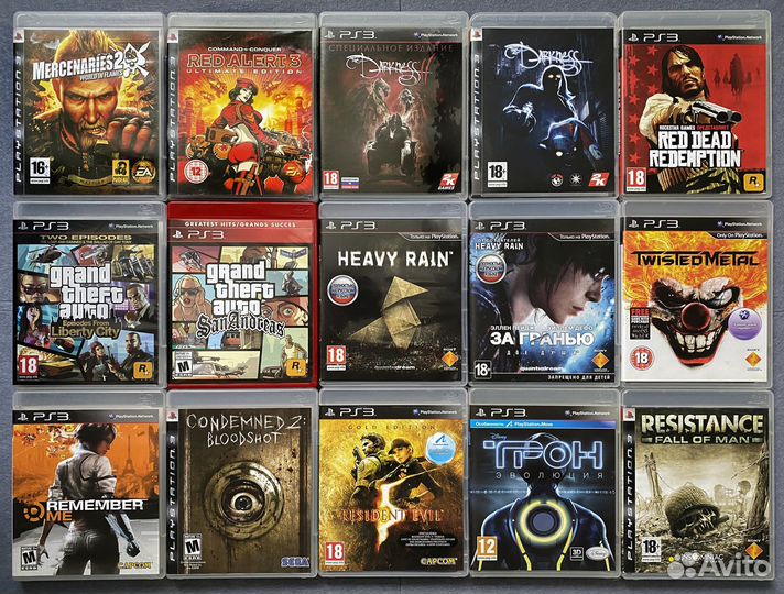 Игры Sony playstation 3, ps3