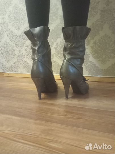 Ботильоны натуральная кожа 38