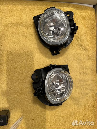 Решетка в бампер птф Мазда BT-50 BT50 2006-2008