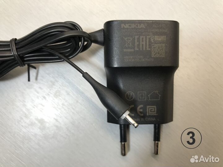 Фирменные зарядки, гарнитуры к телефонам Nokia