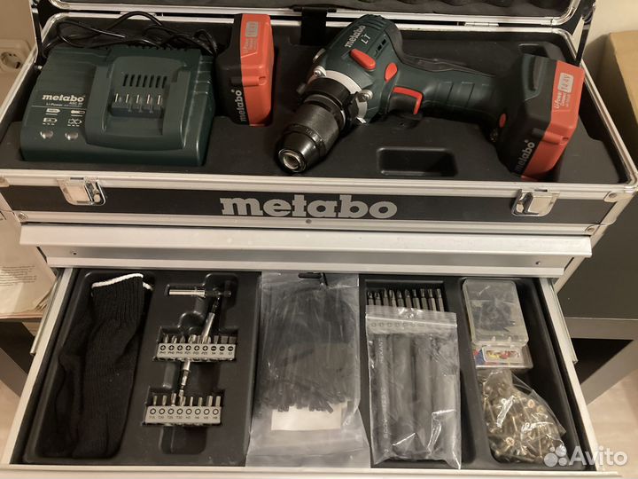 Шуруповерт metabo