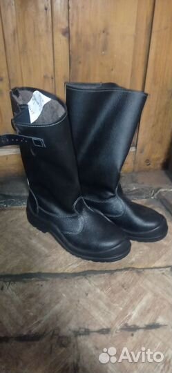 Сапоги зимние кирзовые
