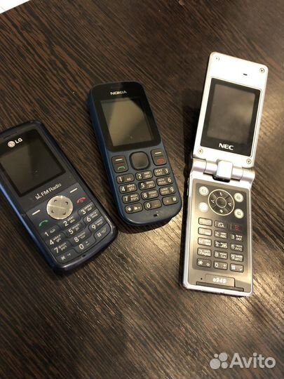 Телефоны NEC, nokia, LG