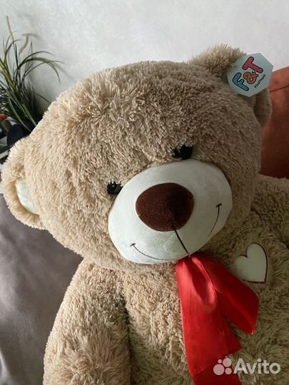Плюшевый медведь 110 см новый