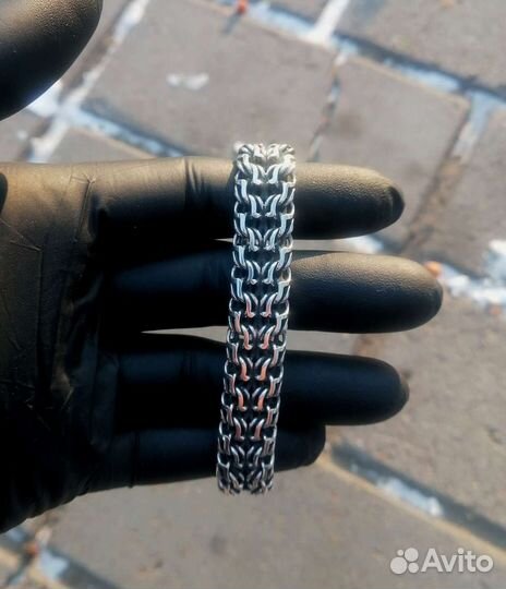 Серебряный браслет император новый 925 пробы