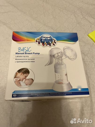 Молокоотсос ручной Canpol babies с соской