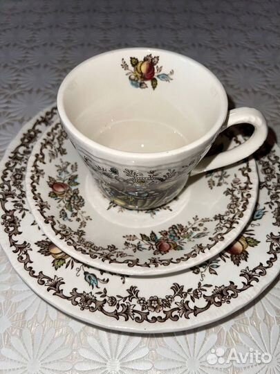 Чайные трио Англия,Германия Villeroy Boch и др