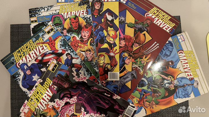 Комиксы История вселенной Marvel Марвел