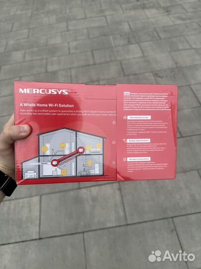 Wifi роутер mercusys Mesh AC1900