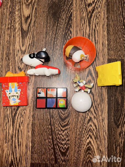 Игрушки с макдональдса