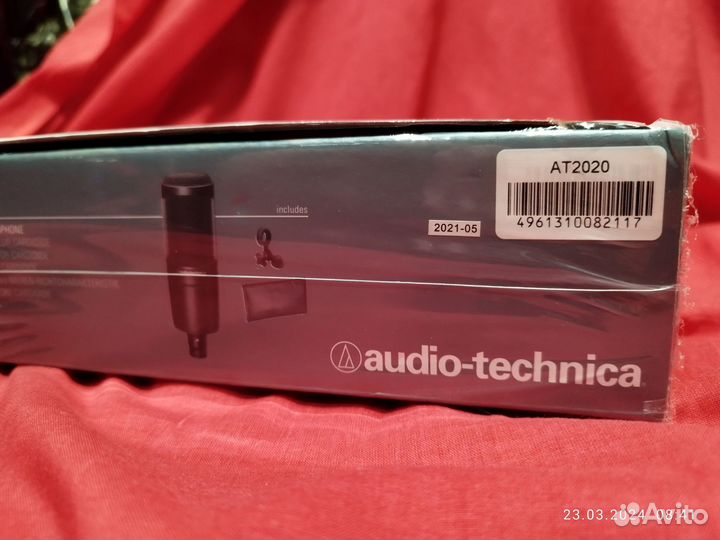Audio-Technica AT2020 новый студийный микрофон