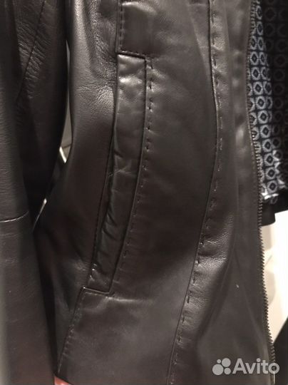 Куртка кожаная женская 42