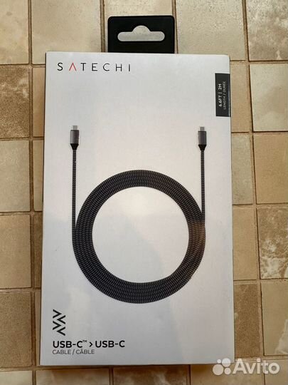 Кабель Satechi USB Type-C - USB Type-C(ST-TCC2M)