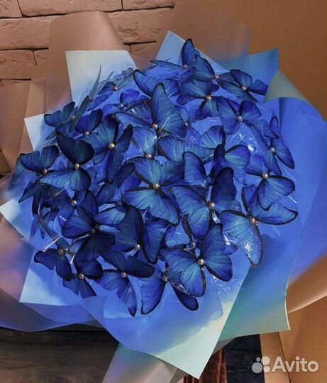 Букет с бабочками