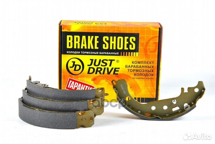 Колодки тормозные барабанные K2383 JBS0076 Just
