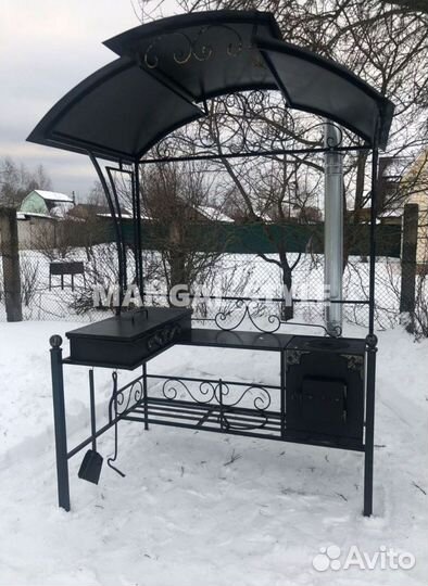 Кованый мангал