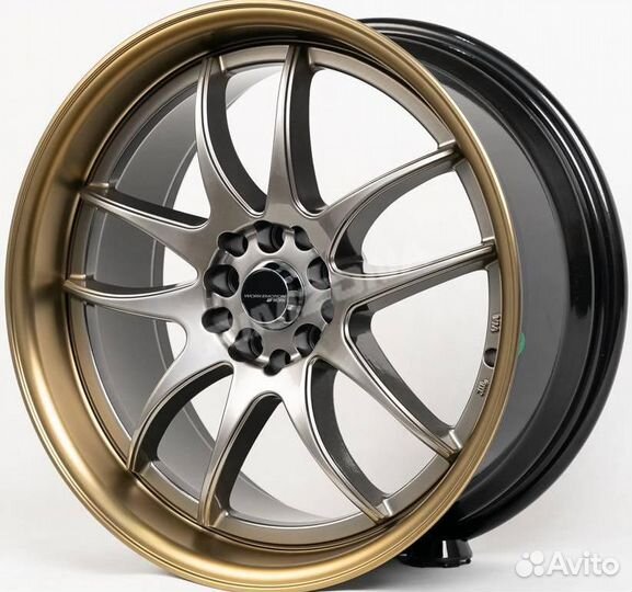 Литой диск work R18 5x100/5x114.3. Разные дизайны