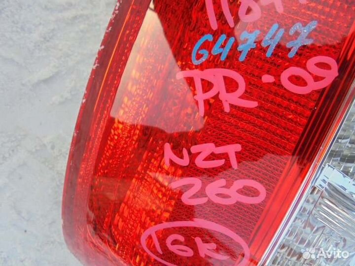 Стоп правый Toyota Premio NZT260 1NZ-FE 2009