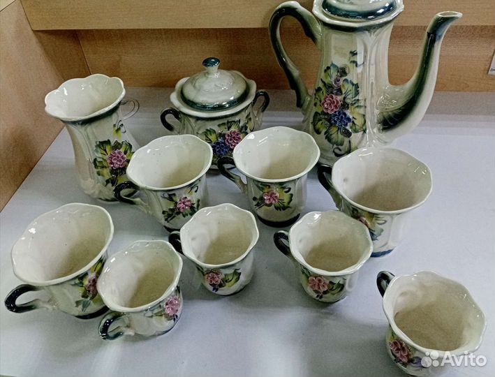 Сервиз чайный фарфоровый