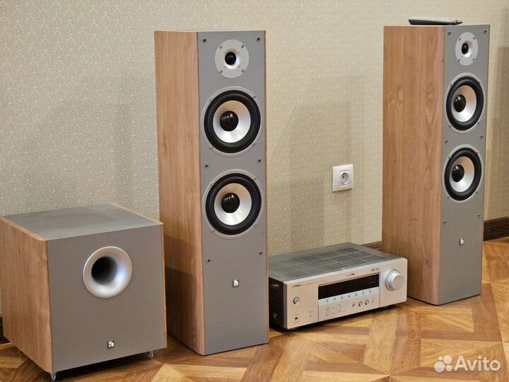 Ресивер yamaha htr 5830 с колонками Audio pro