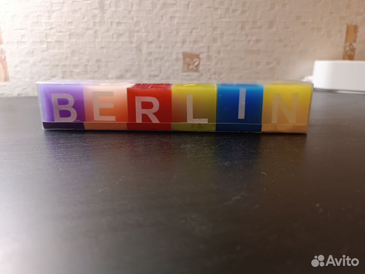 Свечи восковые цветные