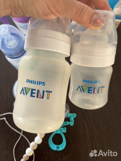 Бутылочки Philips Avent с клапаном