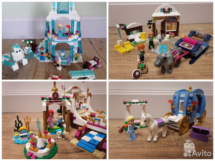 Lego Disney Princess 41066, 41062, 41153, 41053