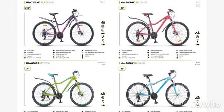 Велосипеды stels