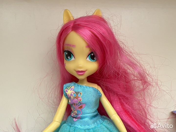 My little pony куклы флаттершай