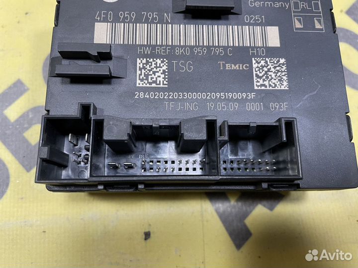 Блок комфорта задней двери Audi A6