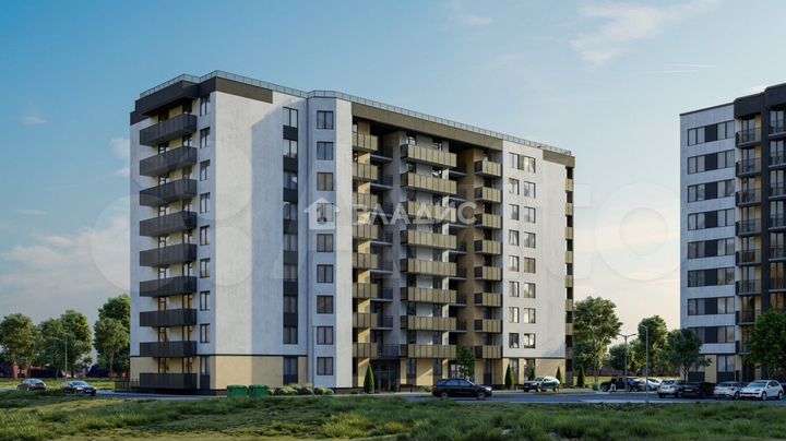 1-к. квартира, 33,6 м², 3/9 эт.
