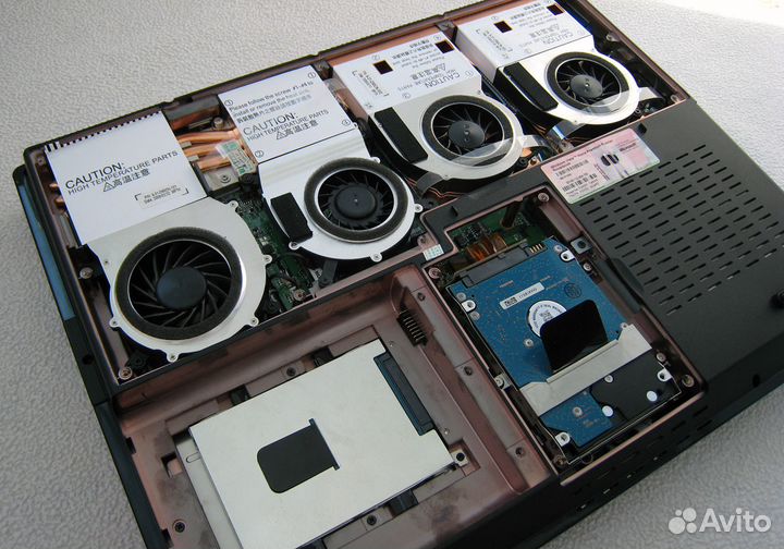 Охлаждение для ноутбуков, термотрубки и кулеры