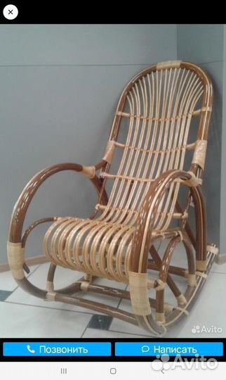 Кресло качалка новое