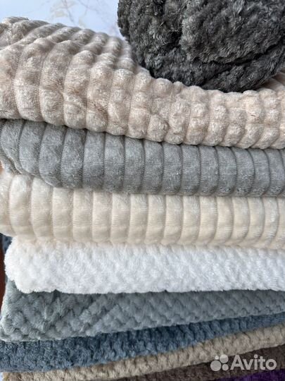 Плед покрывало ананас кубики мягкие на подарок