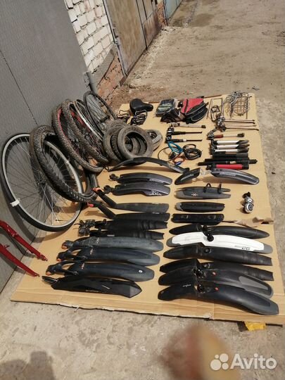 Запчасти на велосипед, Колёса, крылья, насосы т.д