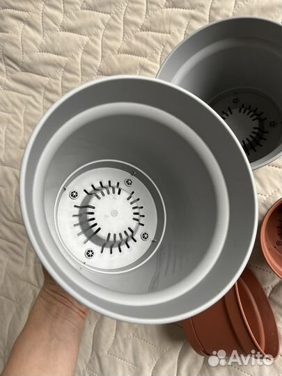 4 шт Горшки для цветов