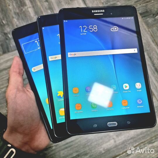 Планшет Samsung Tab A 4G LTE черный