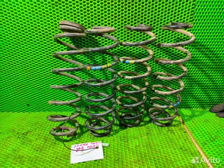 Пружина задняя fabia