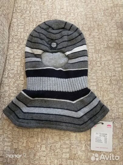 Новый зимний шапка-шлем