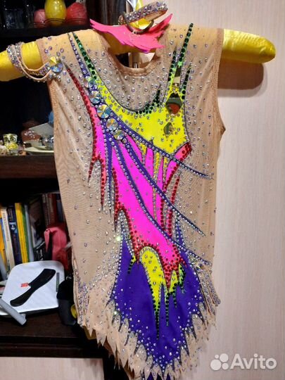 Купальник для художественной гимн. на рост 134-140