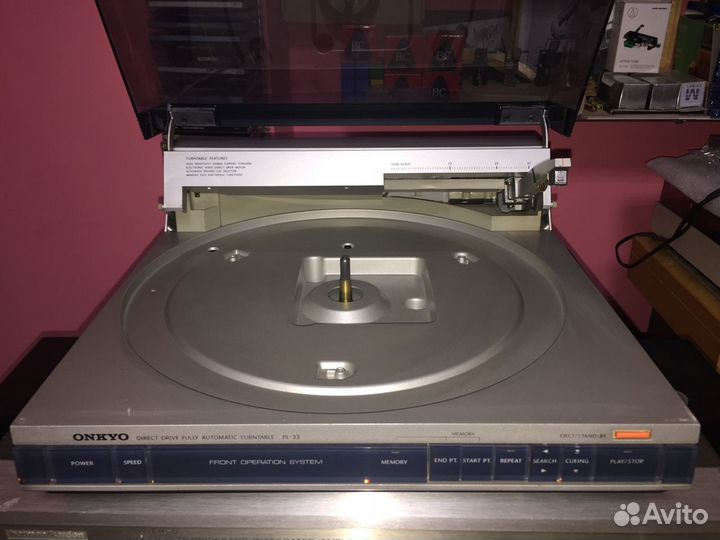 Onkyo PL-33 проигрыватель винила Япония 220 Вольт