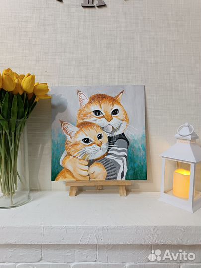 Картина акрилом 