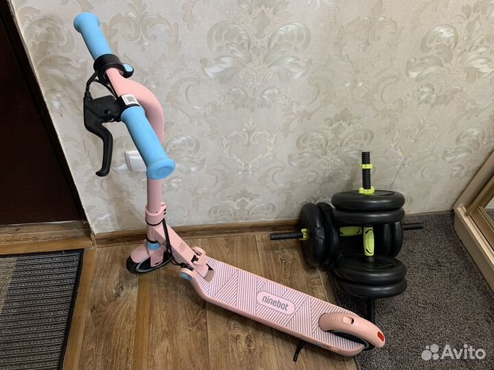 Электросамокат детский Ninebot Zing E8 розовый