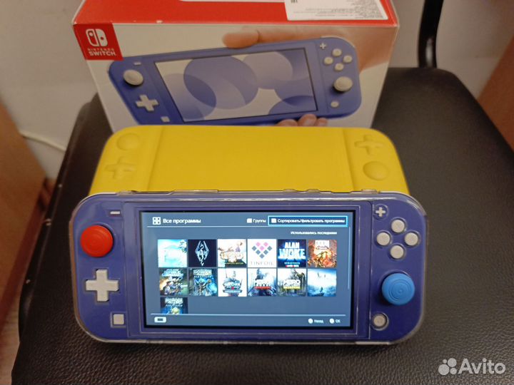 Nintendo switch lite прошитая чип