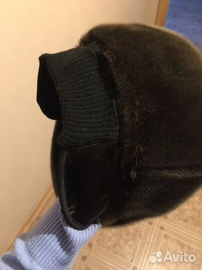 Меховая мужская кепка